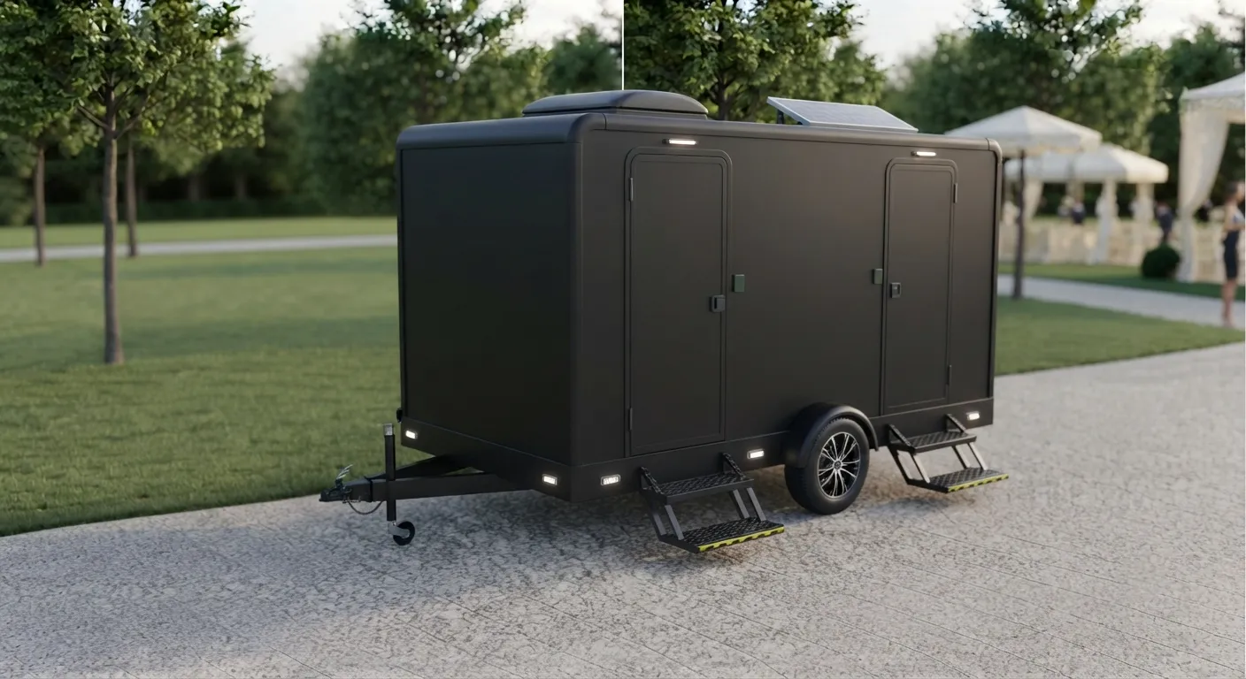 2 Stall Restroom Trailer in Macon, GA