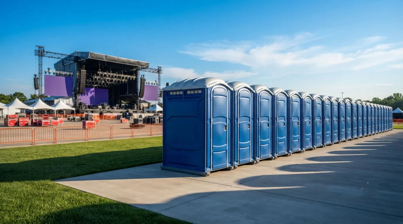 Concert Restroom Rental in Macon, GA