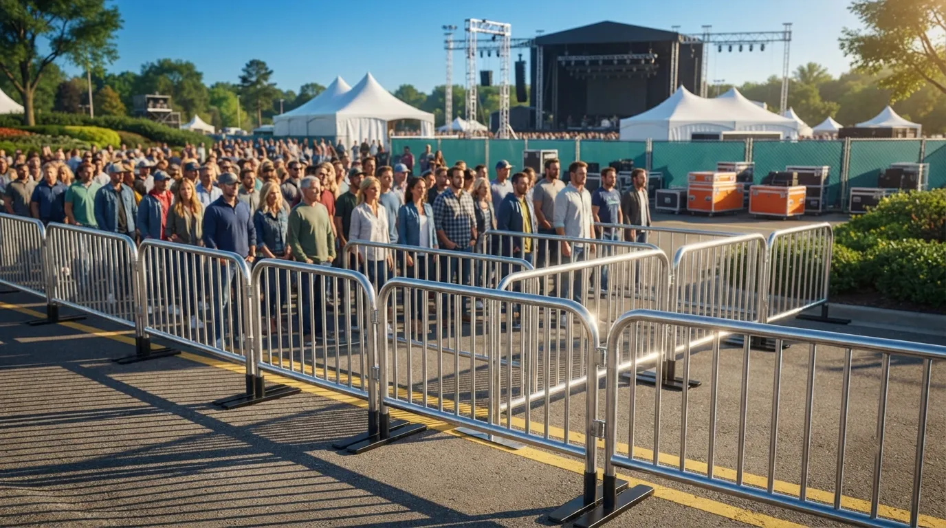 Crowd Control Barrier Rental in Macon, GA