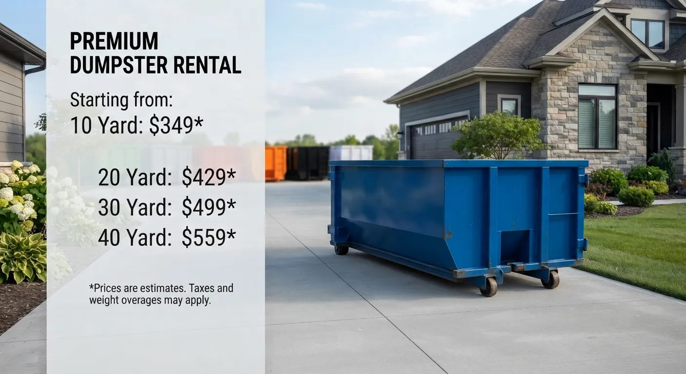 Dumpster Rental Cost in Macon, GA