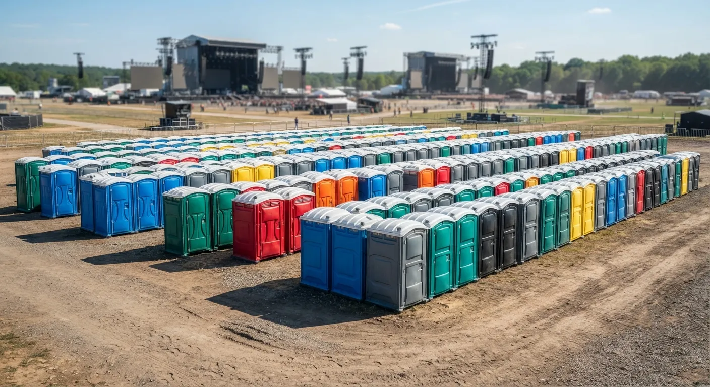Festival Restroom Rental in Macon, GA