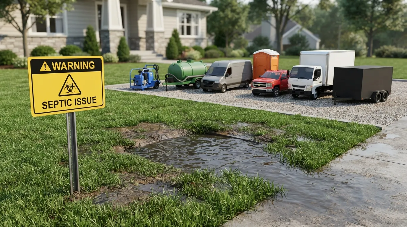 Septic Tank Warning Signs in Macon, GA